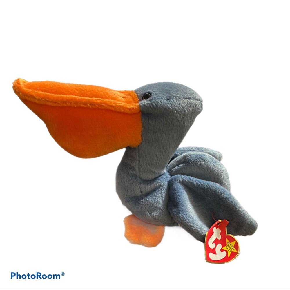 Pick 3/$15 Vintage Scoop the Pelican Beanie Baby